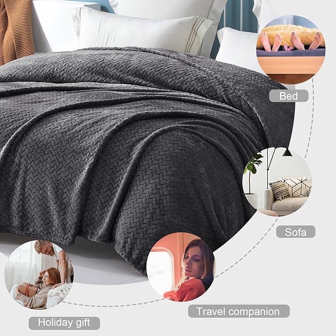 Exclusivo Mezcla Fleece King Size Blanket - Image 3