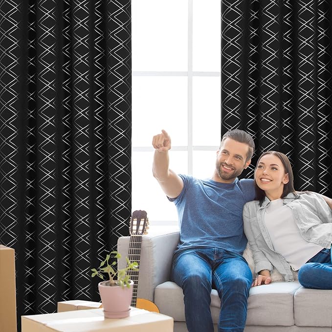 Deconovo Blackout Curtains 63 Inch Length - Image 5