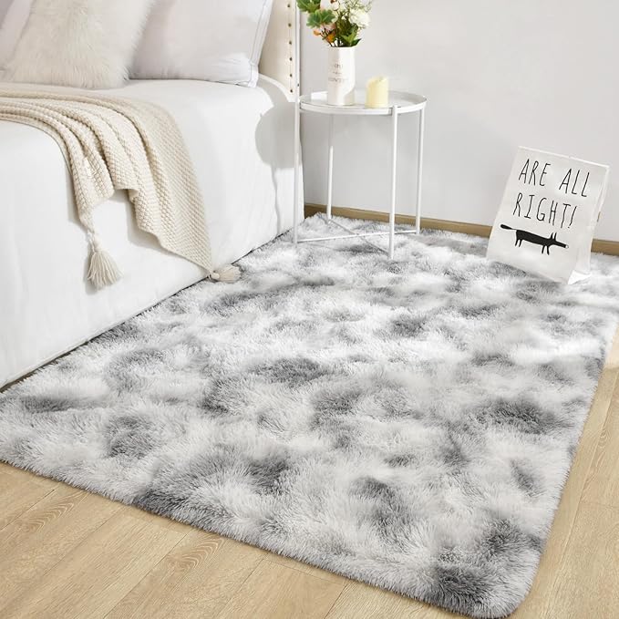 TWINNIS Super Soft Shaggy Rugs Fluffy Carpets 6x9 Feet, Indoor Modern Plush - Image 7