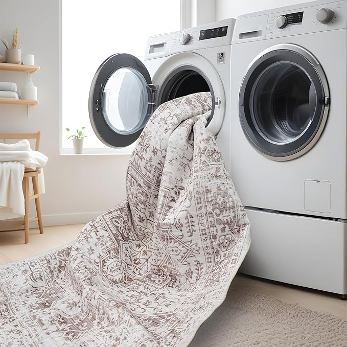 Washable 2'6''x12' Runner Rug - Image 5