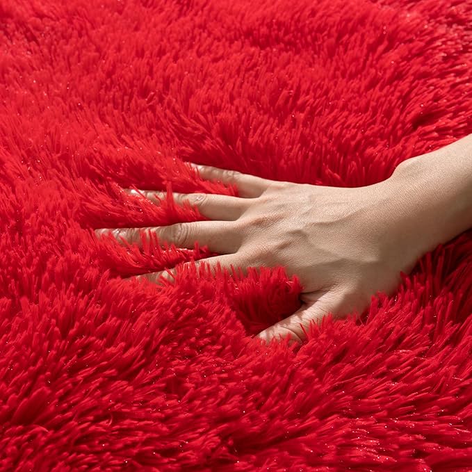 Rugs for Living Room 5x7, Soft Shaggy Modern Shag Area Rug for Bedroom - Image 3