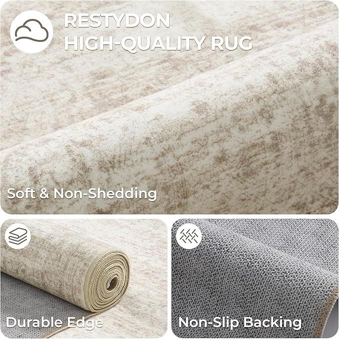 3x8 Runner Rug Non Slip Washable - Image 7