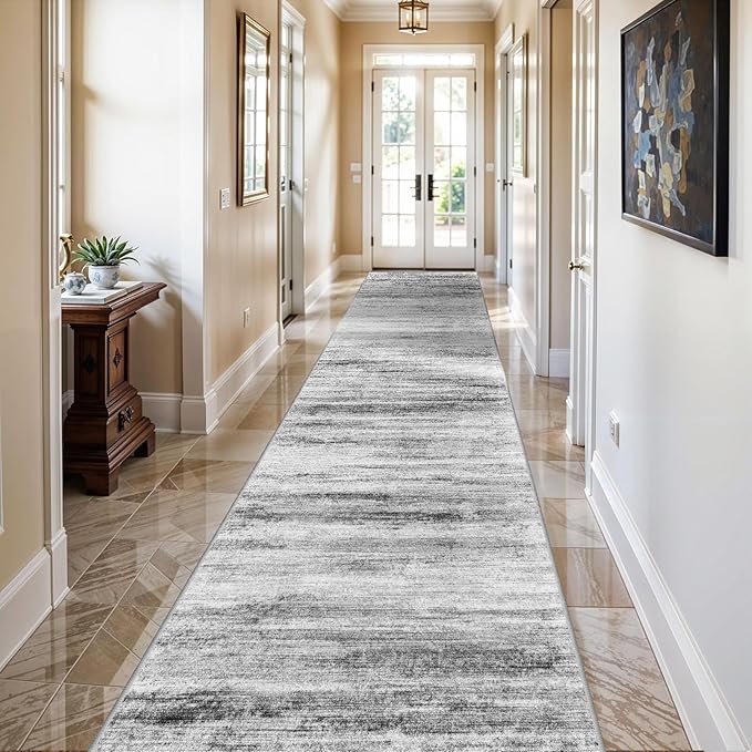 3x14 Washable Hallway Runner Rug: Extra Long Runners by WIEVEDENS