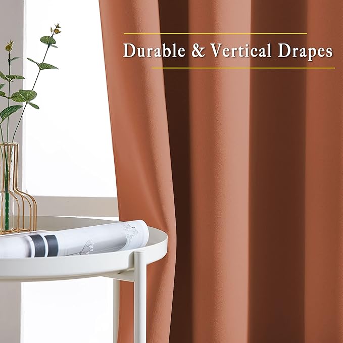 NICETOWN Bedroom Blackout Large Window Curtains - Image 5