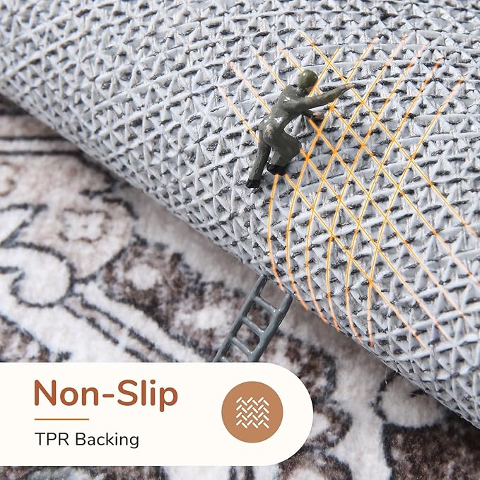 OPPODREAM Soft 6x9 Area Rugs, Washable Rug 6x9 - Image 3