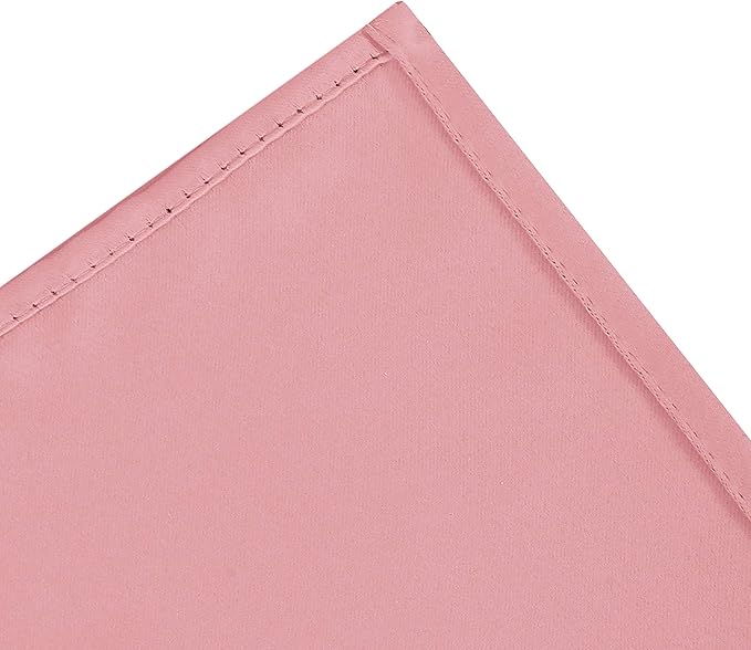 LEMOMO Baby Pink Blackout Curtains/42 x 63 Inch/Set of Two Panels Grommet - Image 8