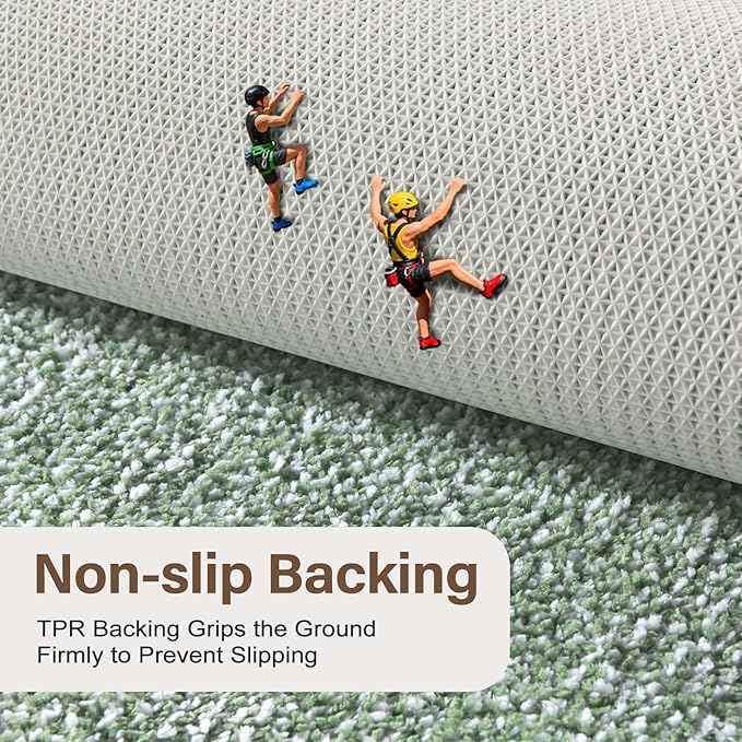 Bathroom Rugs 24x17 Non Slip Washable, Soft Absorbent Quick Dry Mats - Image 5
