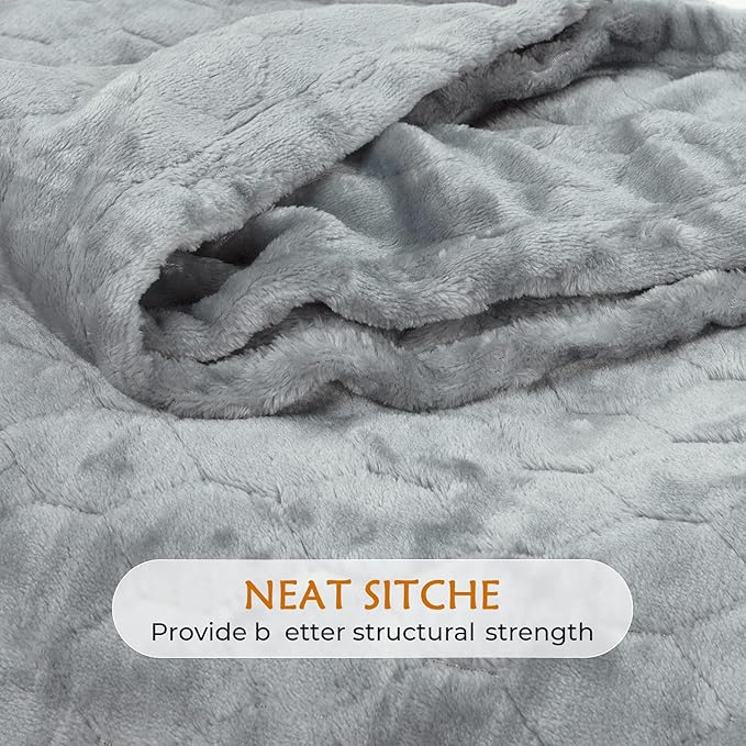 TOONOW Fleece Bed Blanket King Size 90x108 inches, Super Soft Fluffy Fuzzy - Image 5