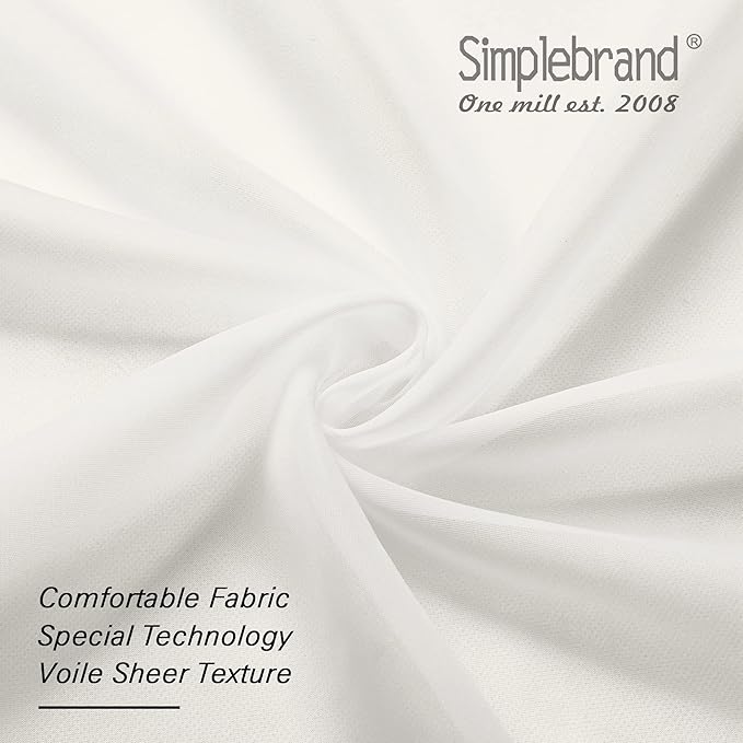 Simplebrand Ivory Tier Curtains - Image 6