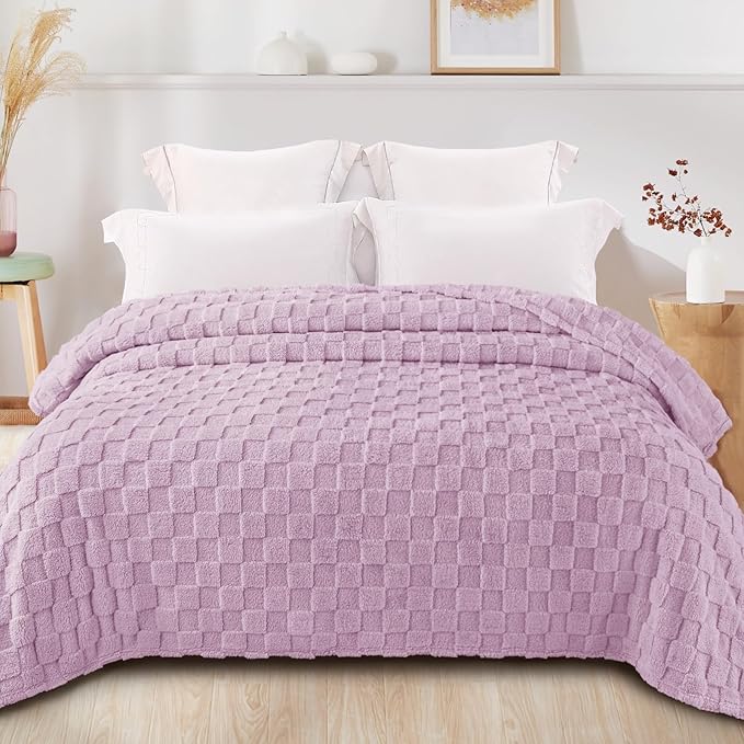 Exclusivo Mezcla King Size Flannel Fleece Blanket, Super Soft and Warm - Image 3