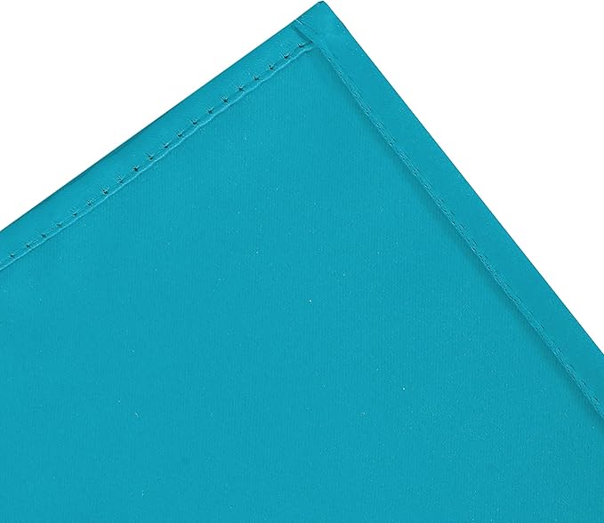 LEMOMO Turquoise/Teal Blackout Curtains/38 x 54 Inch/Set of Two Panels Grommet - Image 8