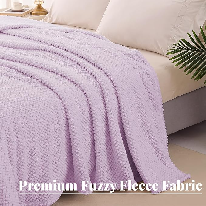 Whale Flotilla King Size Fuzzy Fleece Blanket - Image 5