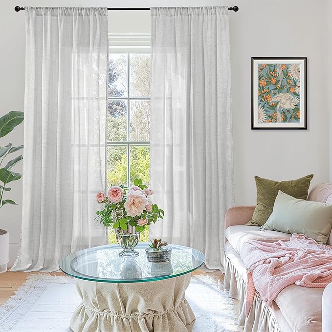 BGment Extra Long 108 Inch Length Curtains - Image 2