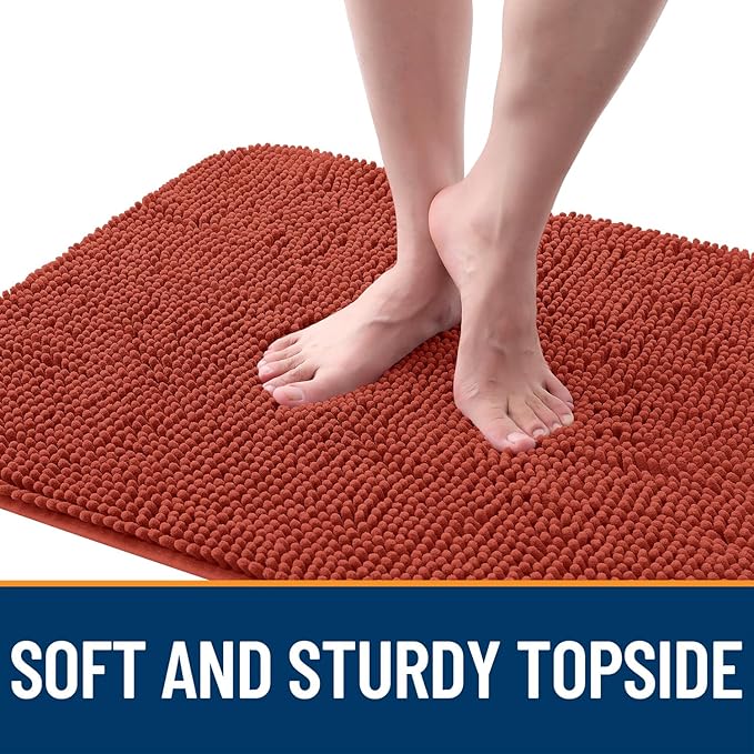 OLANLY Dog Door Mat for Muddy Paws 40x24, Absorbs Moisture and Dirt, Absorbent - Image 4