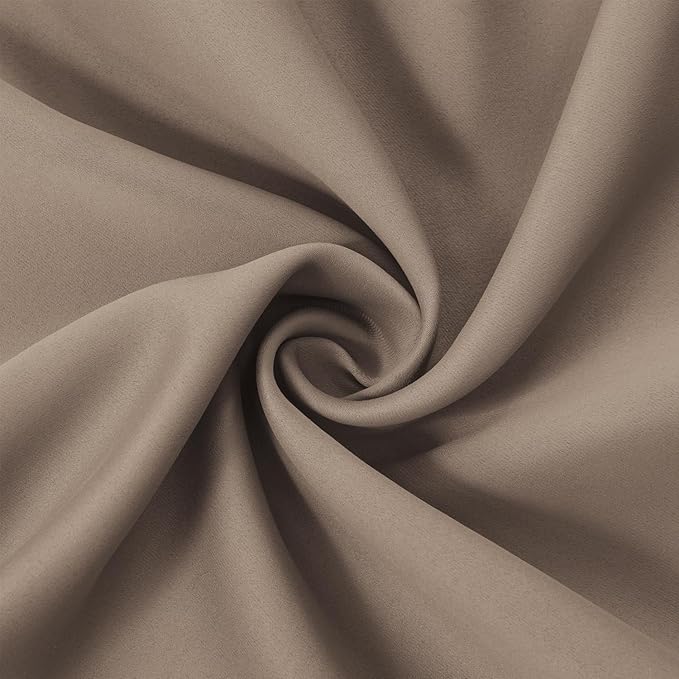 LEMOMO Cappuccino Thermal Blackout Curtains/38 x 84 Inch/Set of 2 Panels Room - Image 5