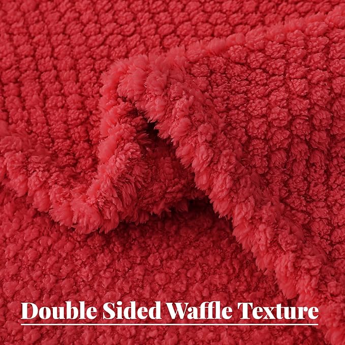 Whale Flotilla King Size Fuzzy Fleece Blanket - Image 6