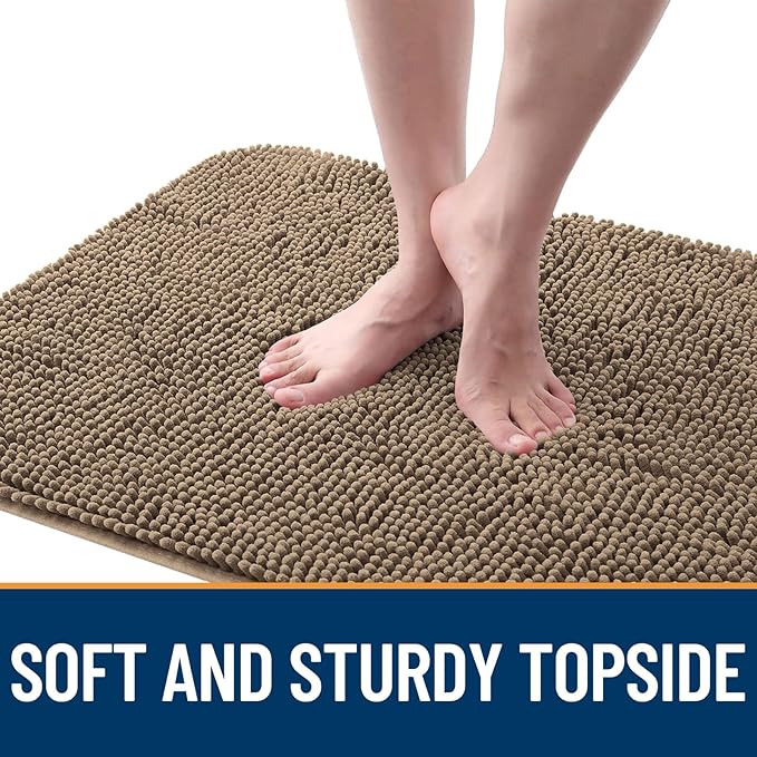 OLANLY Dog Door Mat for Muddy Paws 40x32, Absorbs Moisture and Dirt, Absorbent - Image 4