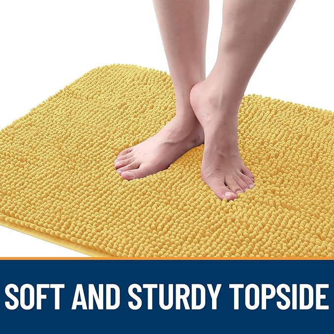 OLANLY Dog Door Mat for Muddy Paws 48x30, Absorbs Moisture and Dirt, Absorbent - Image 4
