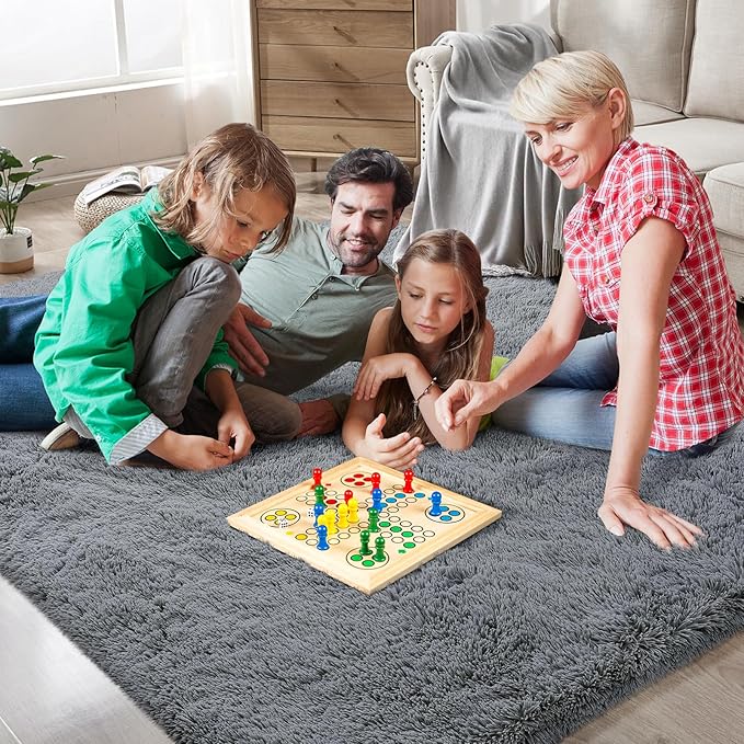 9X12 Large Area Rugs for Living Room Bedroom, Big Shag Rug for Bedroom Dorm - Image 2