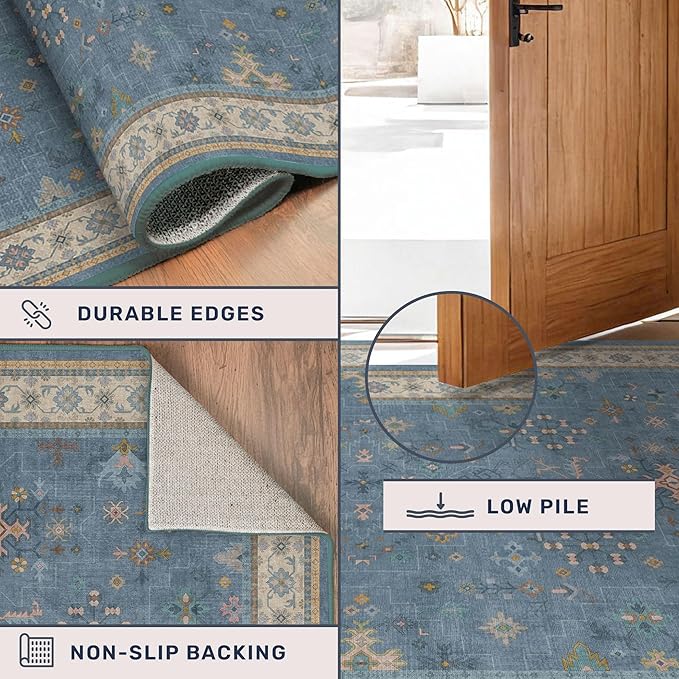 Boho 6x9 Living Room Rugs - Image 5