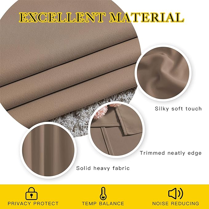 NICETOWN Insulated Blackout Curtains and Drapes - Image 4