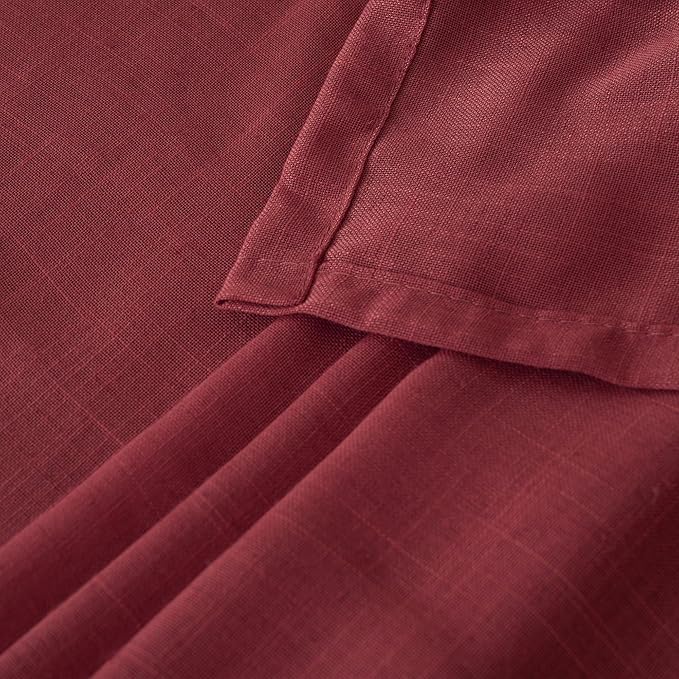 BGment Linen Curtains 36 Inch Length, Small Half Drapes - Image 8