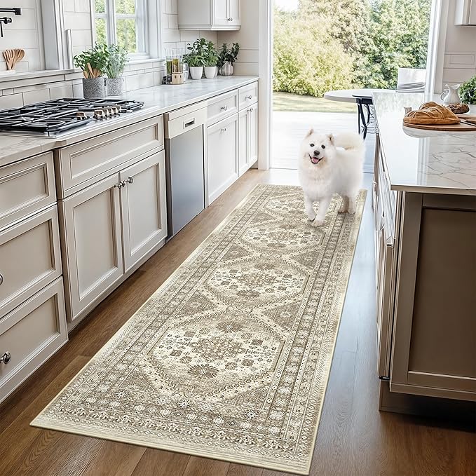 Washable Runner Rug 2.5x16, Non-Slip Long Kitchen Mats - Image 9