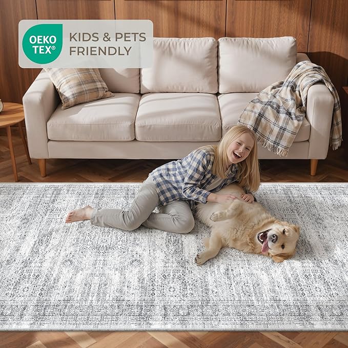 3x8 Runner Rug Non Slip Washable - Image 9