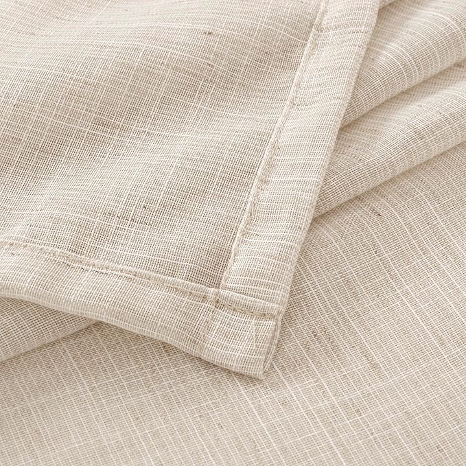 BGment Linen Curtains 90 Inch Lenth - Image 9