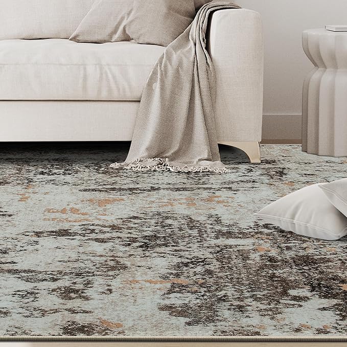 5x8 Area Rugs for Living Room Rug Washable: Abstract Rug for Dining Room - Image 9