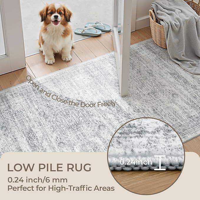 3x8 Runner Rug Non Slip Washable - Image 6