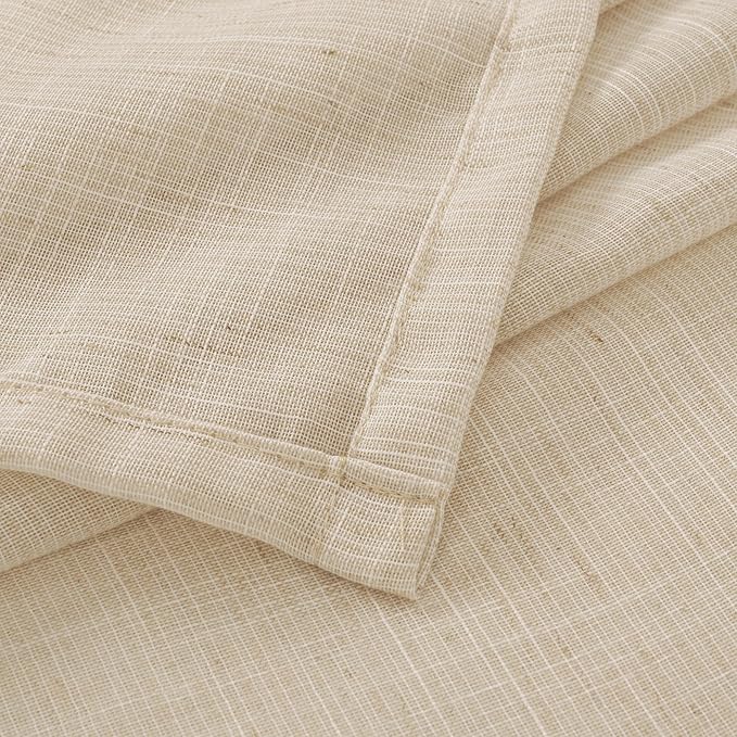 BGment 108 Inch Length Linen Curtains - Image 9