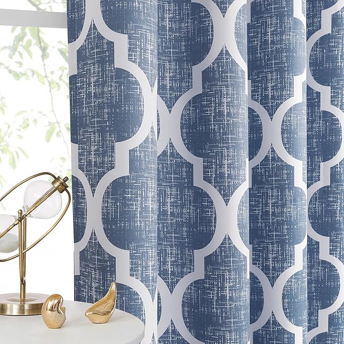 Beauoop 100% Blackout Curtains 72 Inches Long 2 Panels - Image 6