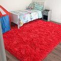 Rugs for Living Room 5x7, Soft Shaggy Modern Shag Area Rug for Bedroom by Quntue