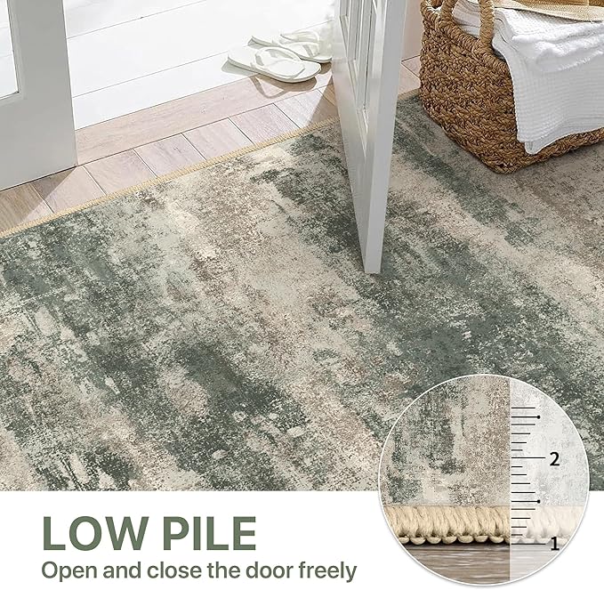 BEIMO Area Rugs 6x9 for Living Room Bedroom, Modern Abstract Machine Washable - Image 9