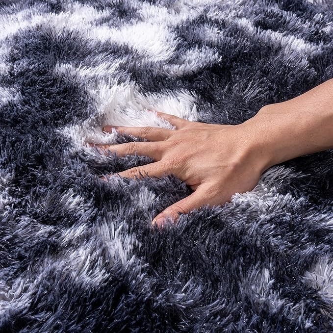 Rugs for Living Room 10x14, Soft Shaggy Modern Shag Area Rug for Bedroom - Image 3