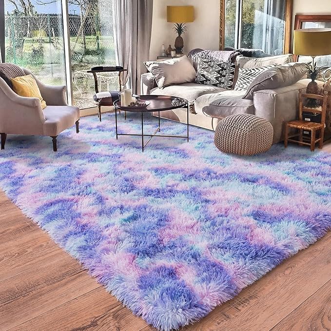 Rugs for Bedroom 4x6, Soft Shaggy Modern Shag Area Rug for Living Room - Image 8