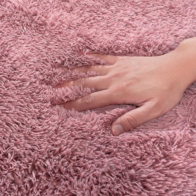 Rugs for Bedroom 4x6, Soft Shaggy Modern Shag Area Rug for Living Room - Image 4