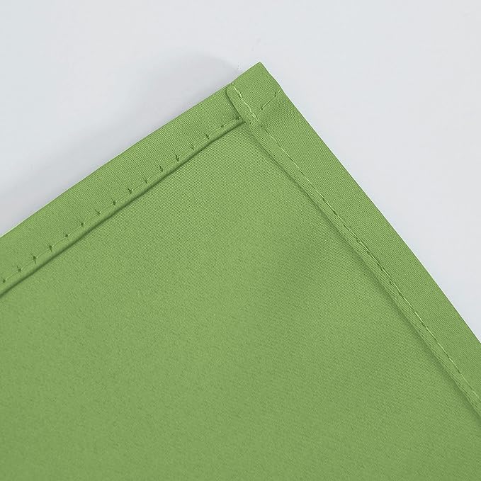 LEMOMO Blackout Curtains 52 x 63 inch/Light Green Curtains Set of 2 - Image 8